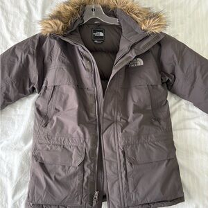 VINTAGE The North Face boys (size M) hooded parka (McMurdo)